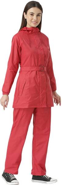 ZEEL Solid Women Raincoat