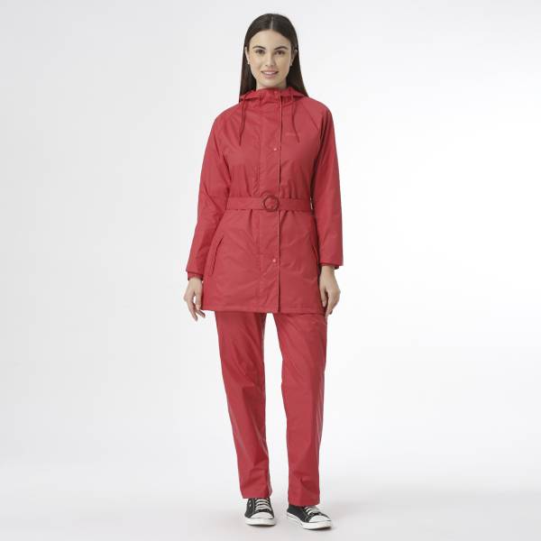 ZEEL Solid Women Raincoat