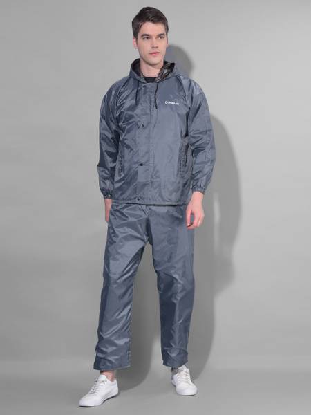 Dollar Solid Men Raincoat