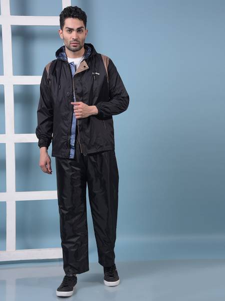 Dollar Solid Men Raincoat