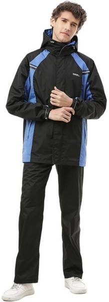 ZEEL Colorblock Men Raincoat