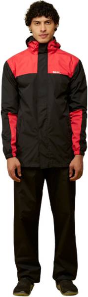 ZEEL Colorblock Men Rain Suit