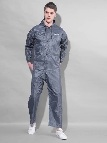 Dollar Solid Men Raincoat