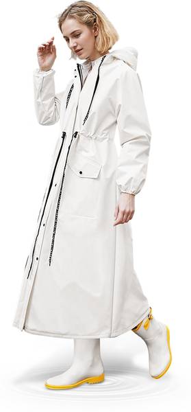 SERPLEX Solid Women Raincoat