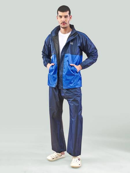 Lux Venus Colorblock Men Raincoat