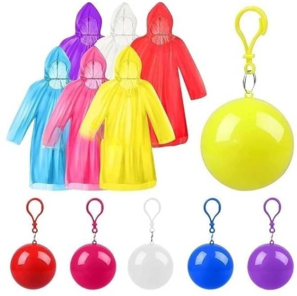 ved online mart Self Design Unisex Raincoat