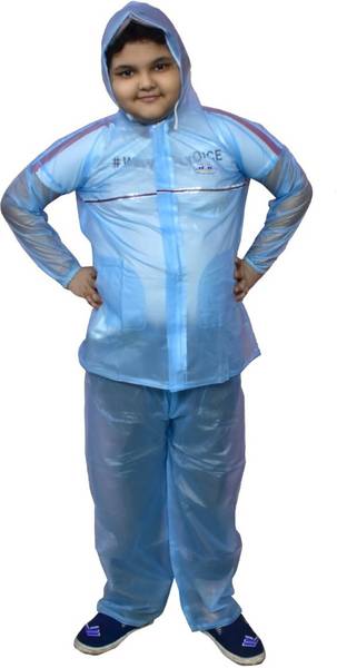 H B Trader Graphic Print Boys Raincoat