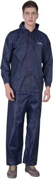 Dollar Solid Men Raincoat