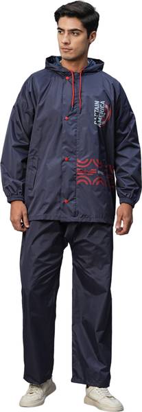 CITIZEN Graphic Print Men Raincoat