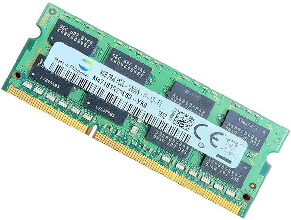 Samsung PC3L DDR3 8 GB (Dual Channel) Laptop DRAM (PC3L-8GB-LAP)