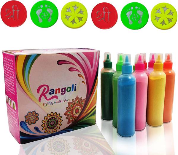CraftVatika Pack of 16 Rangoli Powder - Price History