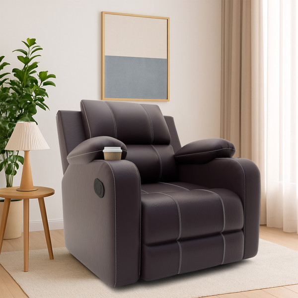 Flipkart Perfect Homes Leatherette Manual Recliner