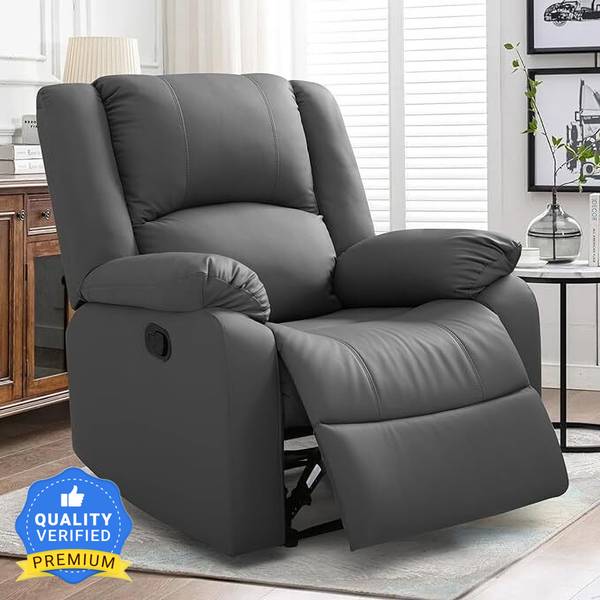 Seventh Heaven Leatherette Manual Recliner