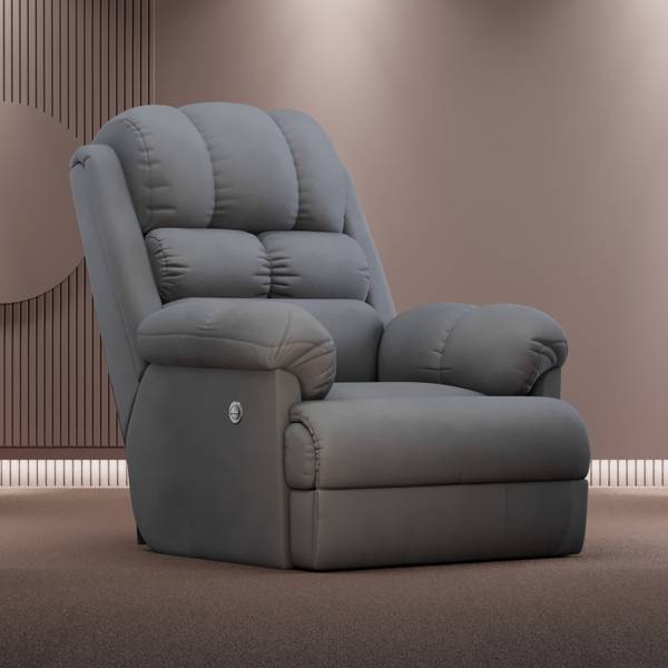 The Sleep Company Luxe Motorised Standard Fabric Powered Recliner