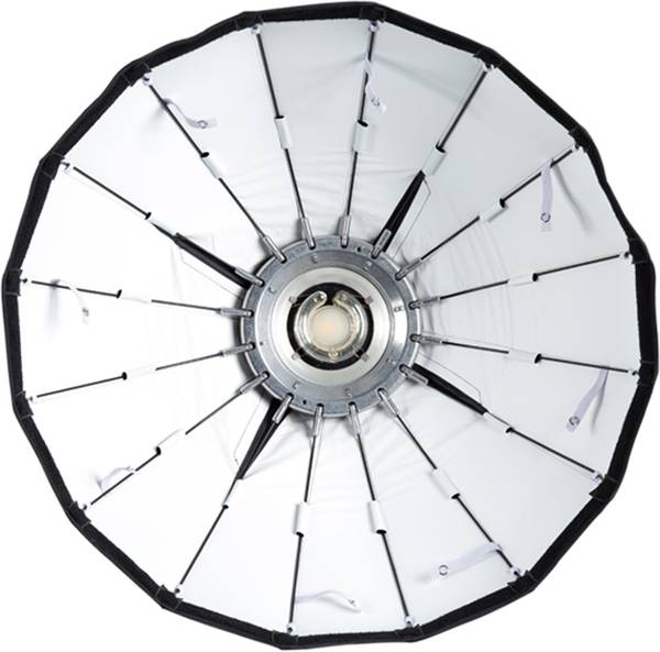 DIGITEK DBDS-65W 65cm Beauty Dish Softbox(White) Collapsible Lightweight for Photography White Reflector Umbrella