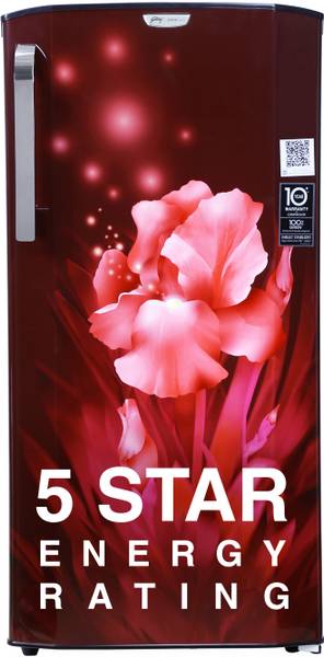 Godrej 180 L Direct Cool Single Door 5 Star Refrigerator with Jumbo Vegetable Tray With Faster Cooling And Ice Making