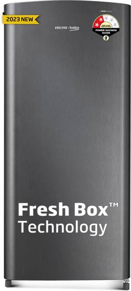 Voltas Beko by A Tata Product 173 L Direct Cool Single Door 2 Star Refrigerator