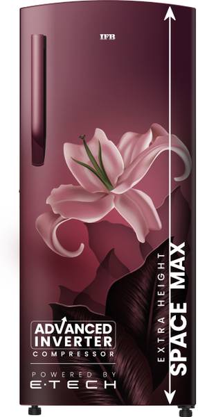 IFB 206 L Direct Cool Single Door 4 Star Refrigerator with Powered by E-Tech, with Extraordinary Storage , Advanced Inverter Compressor