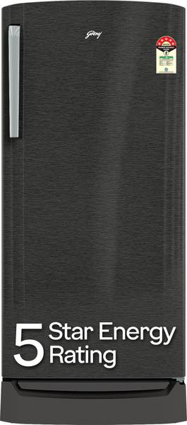 Godrej 194 L Direct Cool Single Door 5 Star Refrigerator with Base Drawer with Turbo Cooling Technology With Energy Efficient Inverter Compressor