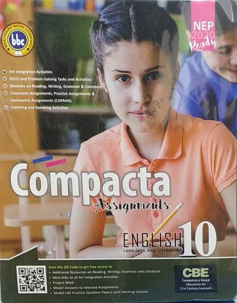 BBC Compacta Class 10 English Worksheet With Literature Companion Only Paperback