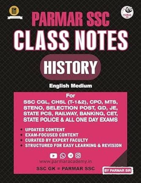 Parmar SSC Class Notes History