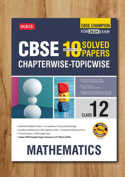 Cbse 10 Years Chapterwise Topicwise Solved Papers Mtg Class 12 Mathematics Book Cbse Cbse 10 Years Chapterwise Topicwise Solved Papers Mtg Class 12 Mathematics Book Cbse