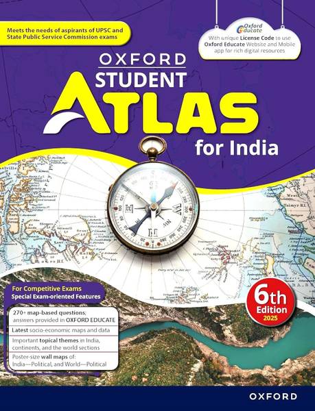 Oxford Student Atlas For India 6th Edition