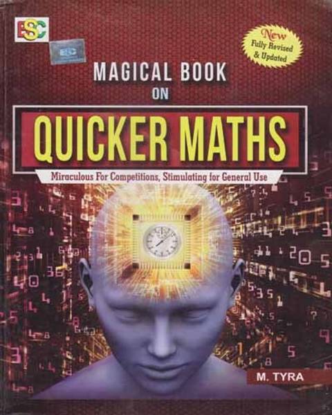 Magical Book On Quicker Maths By M. Tyra