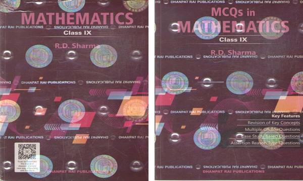 R D Sharma Mathematics For Class 9 - 2025-26 EXAMINATION - CBSE - Textbook + MCQ Book - Combo Set Of 2 Books - 2025/Ed. [ORIGINAL BOOKS - TOP GRADE PA...