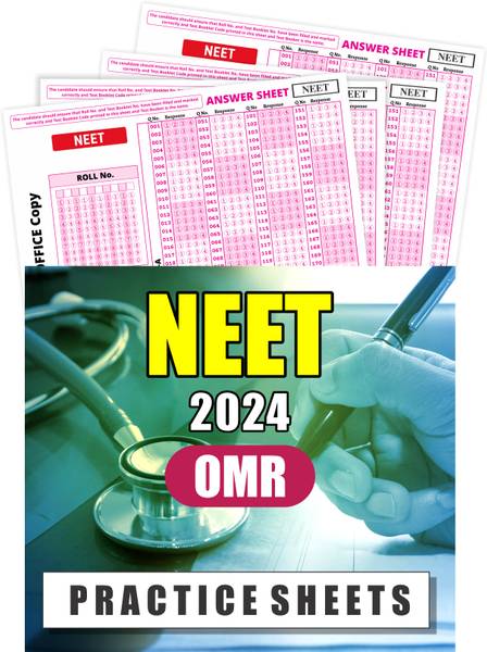 Sankalp Bharat OMR Sheets For Practice NEET 2024 Exam, 200 MCQ With Latest NMC Pattern - Pack Of 50 Pages