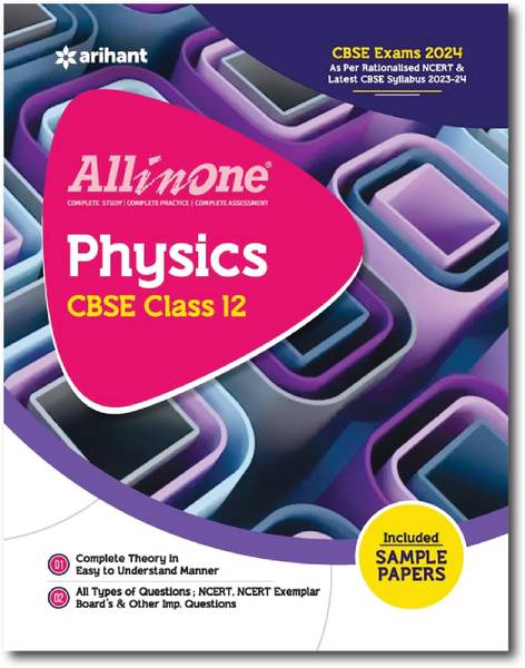 All In One Class 12th Physics For CBSE Exam 2024