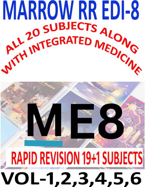 MRW-8.0 2025 Revision Notes All 20 Subject (Vols-1 TO 6) For NEET-PG