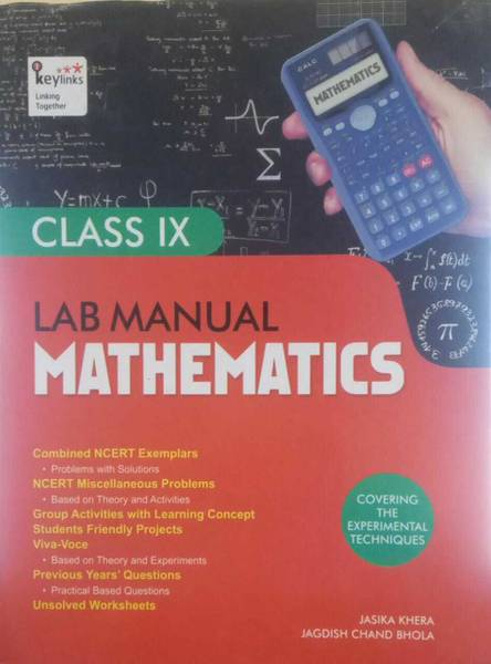 Class 9th Lab Manual Mathematics Keylinks Education New Edition 2023