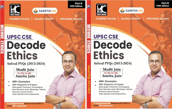 Decode Ethics Part A & Part B (Set Of 2 Booklets) | Mudit Jain & Amrita Jain | 5th Edition