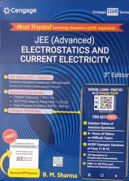 CENGAGE JEE [ ADVANCED ] ELECTROSTATICS AND CURRENT ELECTRICITY 3rd ...