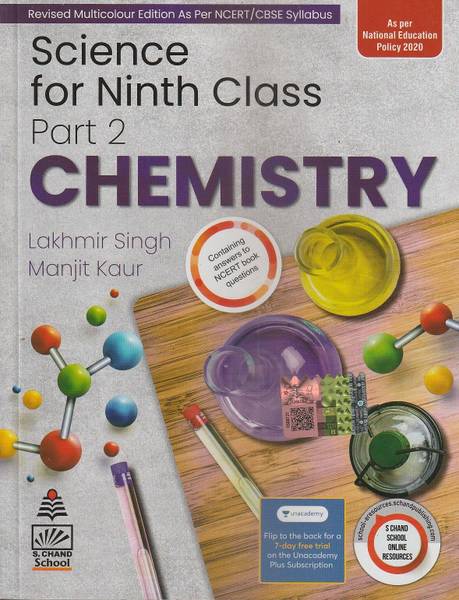 Cbse S Chand Science Chemistry Class 9 S Chand School Books