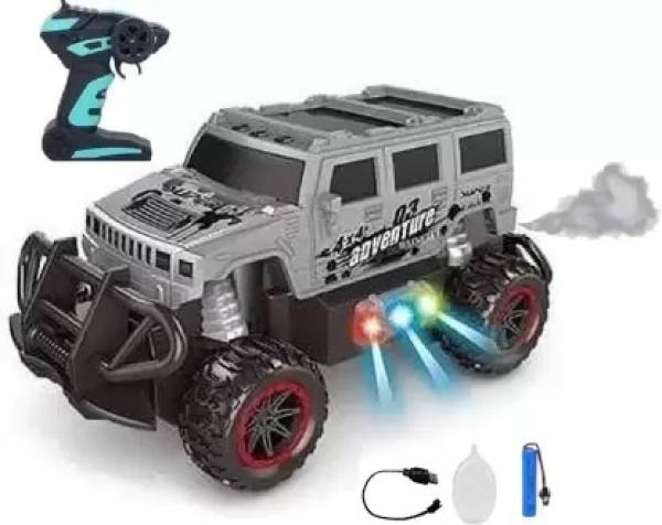 hda group Remote Control Rock Crawler Smoke Jeep