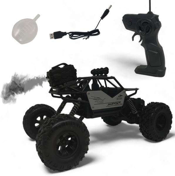 Aavkar creation Big Rock Crawler Car 4x4 for Boys&Girls With Smoke & Fully Remote Control