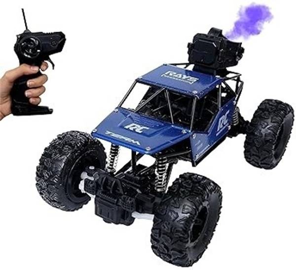 moni collection Children RC Monster Truck 4x4 Off Road Spray Booster 4WD RC Stunt Car_8
