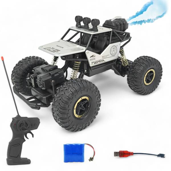 FANSEEKART Big Monster truck rock crawler car with Mist smoke effect 4x4 remote control_A5