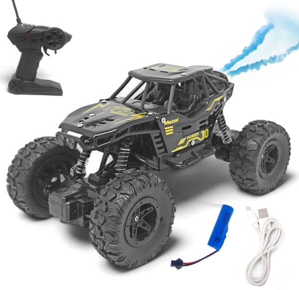 FANSEEKART Metal Body High Quality Remote Control Rock Monster Truck Car & smoke effect_LT3