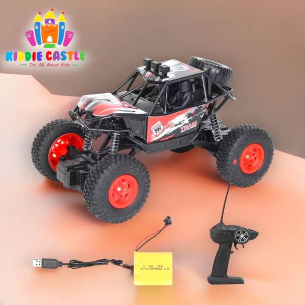 Kiddie Castle 120 Off Roader Rock Climbing Rechargeable Truck With Remote Control For Kids