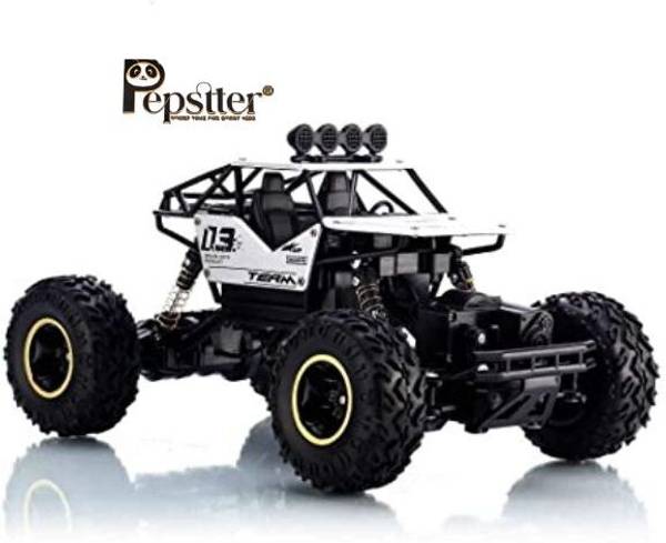 Pepstter 4 Wheel Metal Alloy Rock 1:16 Scale 4WD Toys for 5 Years Old Kids BoysMulticolor