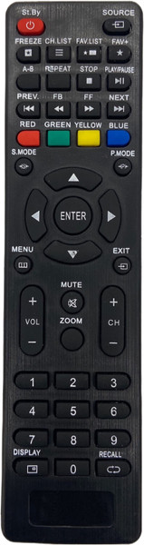 SHIELDGUARD Remote Control 605 Compatible for Reconnect LED TV Remote Controller