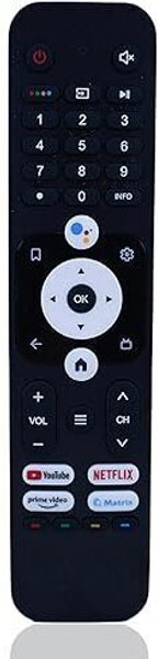 Tech Vibes Haier HTR-U31 with Bluetooth Voice Command Remote Control HTR-U31 with Google Voice Function HAIER LED LCD TV Haier Remote Controller