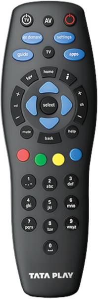 Ansar electronic Suitable For TataSky/Tataplay SD,Hd set top box remote control Ansar electronic Remote Controller