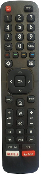BhalTech Led LCD Smart TV HDTV Remote Control with Netflix & YouTube Function Compatible for Lloyd Tv Remote Remote Controller