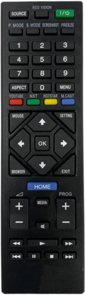 miracles in hand SMART LED REMOTE YOUTUBE AND NETFLIX COMPATIBLE WITH F&D Remote Controller