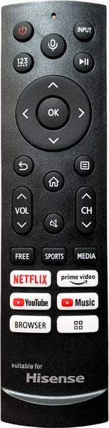 MechFox Television Remote Control Compatible for LED/LCD | RM-60L | HISENSE Remote Controller