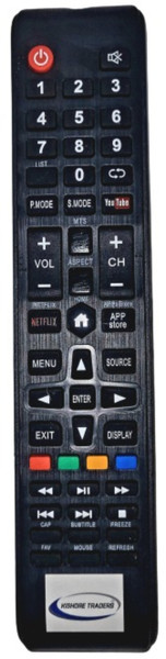 Kishore Traders Compatible Remote Control For eAirtec / Sony Wisdom Share Smart Led Tv Sony Wisdom Share Smart, eAirtec Smart Led Tv Remote Controller
